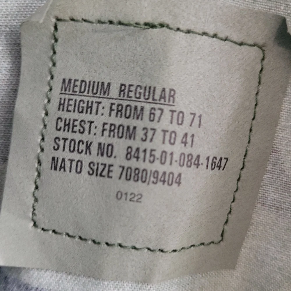 Military Camouflage BDU Shirt - Picture 4 of 5